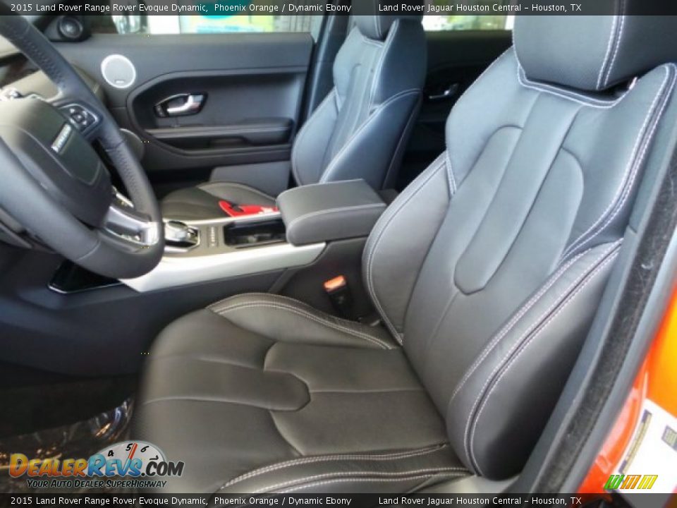 Front Seat of 2015 Land Rover Range Rover Evoque Dynamic Photo #13