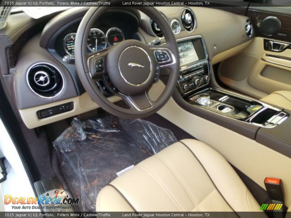 Cashew/Truffle Interior - 2015 Jaguar XJ XJL Portfolio Photo #12