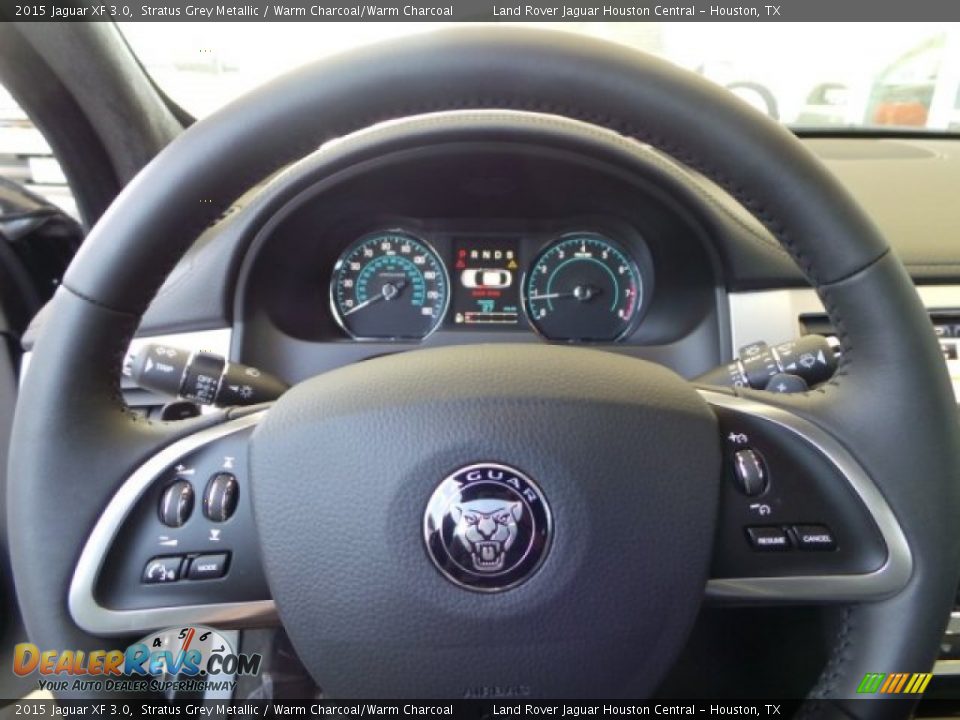2015 Jaguar XF 3.0 Steering Wheel Photo #23
