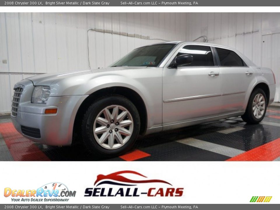 2008 Chrysler 300 LX Bright Silver Metallic / Dark Slate Gray Photo #1