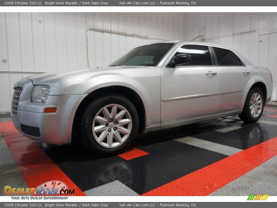 2008 Chrysler 300 LX Bright Silver Metallic / Dark Slate Gray Photo #2