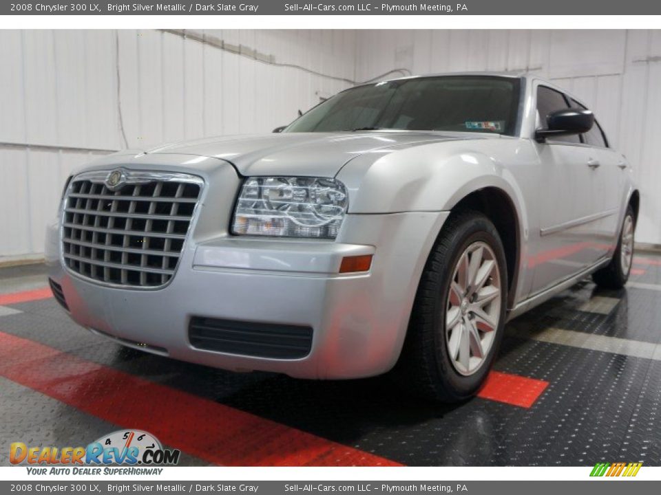 2008 Chrysler 300 LX Bright Silver Metallic / Dark Slate Gray Photo #3