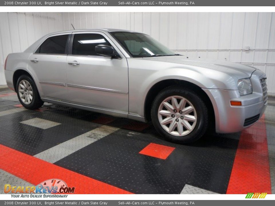 2008 Chrysler 300 LX Bright Silver Metallic / Dark Slate Gray Photo #6