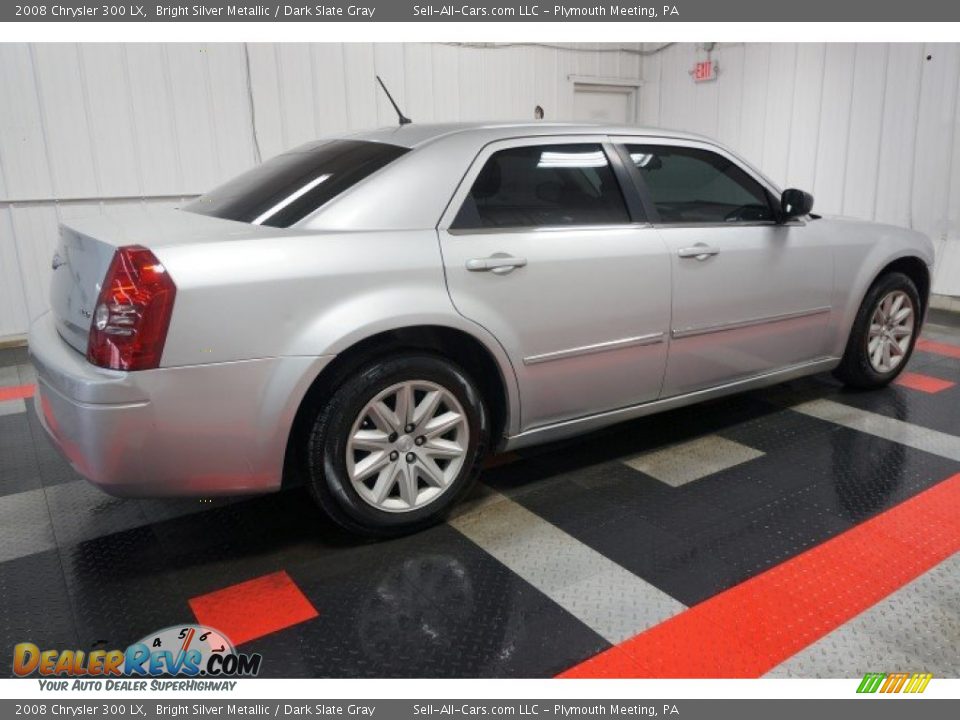 2008 Chrysler 300 LX Bright Silver Metallic / Dark Slate Gray Photo #7