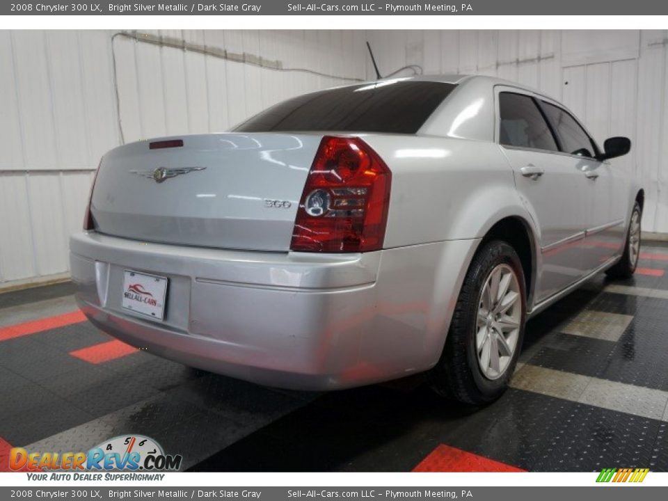 2008 Chrysler 300 LX Bright Silver Metallic / Dark Slate Gray Photo #8