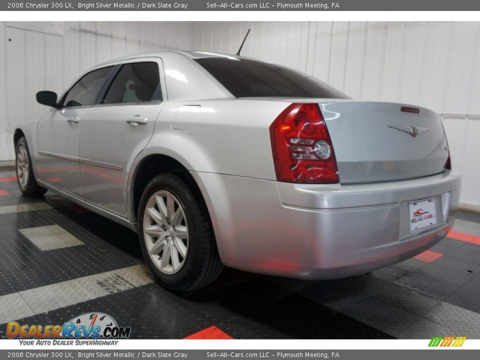 2008 Chrysler 300 LX Bright Silver Metallic / Dark Slate Gray Photo #10