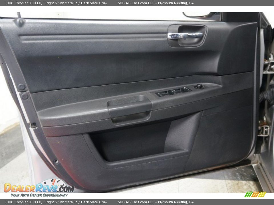 2008 Chrysler 300 LX Bright Silver Metallic / Dark Slate Gray Photo #12