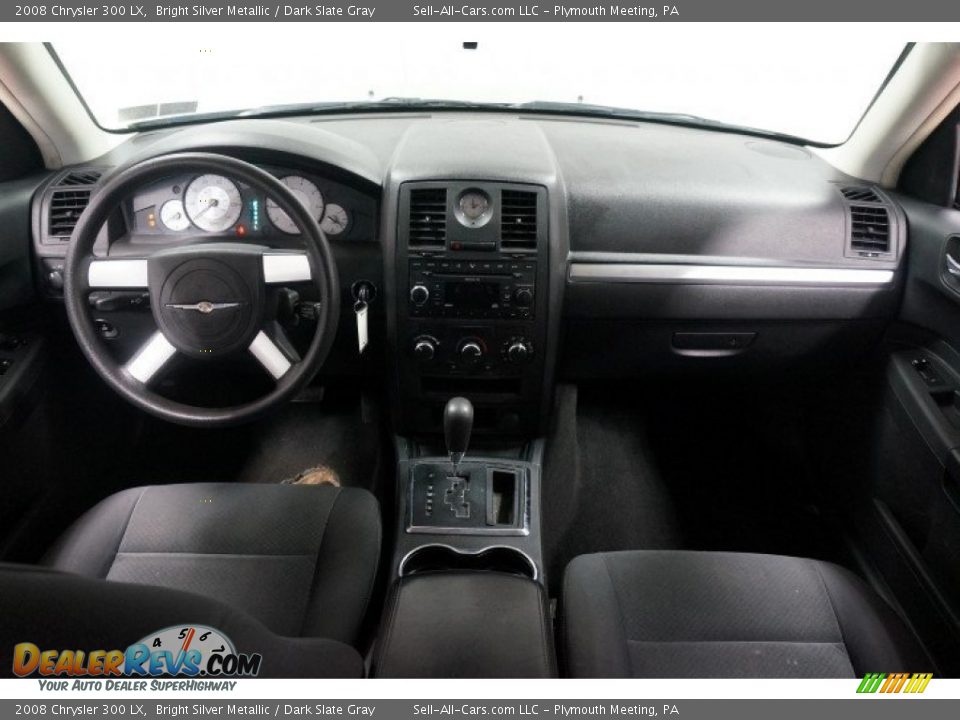 2008 Chrysler 300 LX Bright Silver Metallic / Dark Slate Gray Photo #22