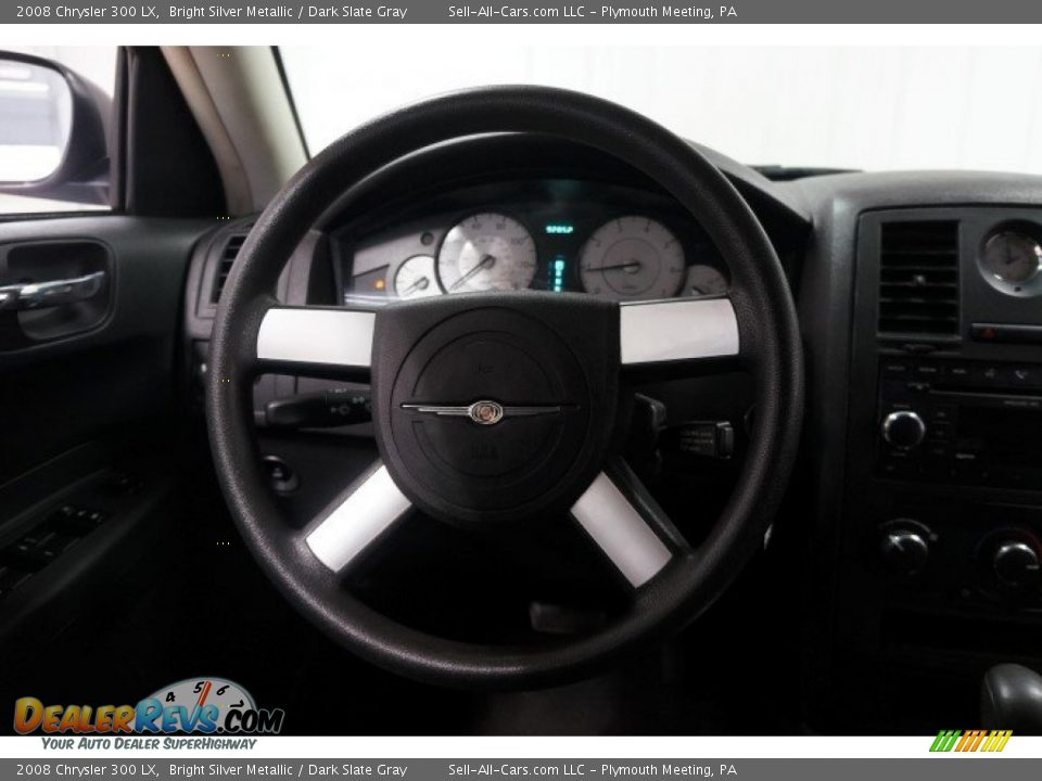 2008 Chrysler 300 LX Bright Silver Metallic / Dark Slate Gray Photo #23