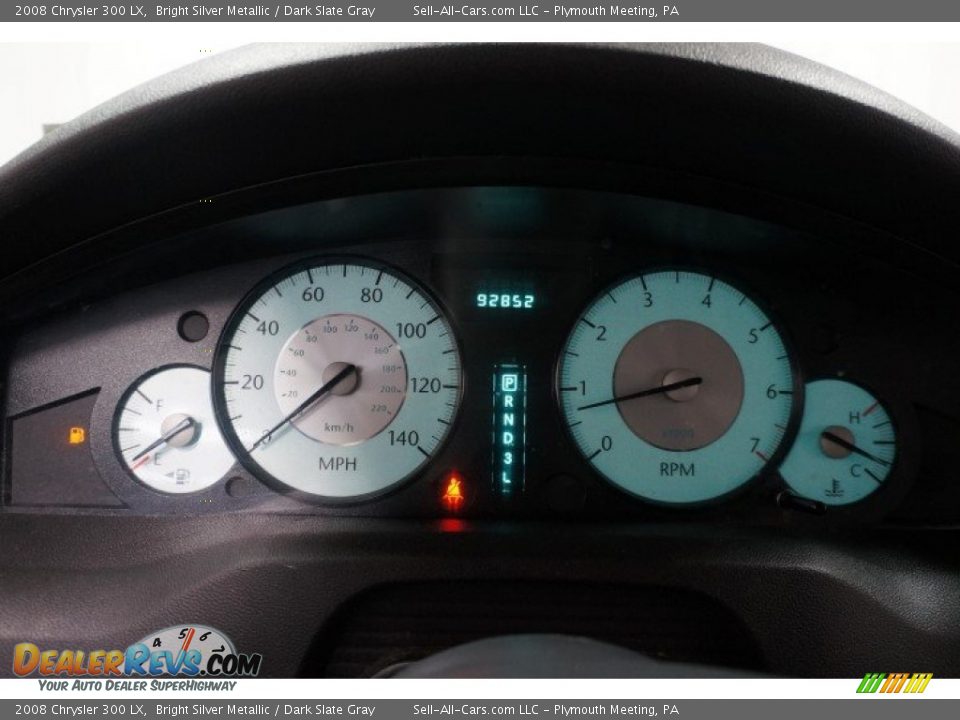 2008 Chrysler 300 LX Bright Silver Metallic / Dark Slate Gray Photo #27