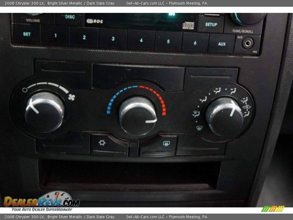 2008 Chrysler 300 LX Bright Silver Metallic / Dark Slate Gray Photo #30