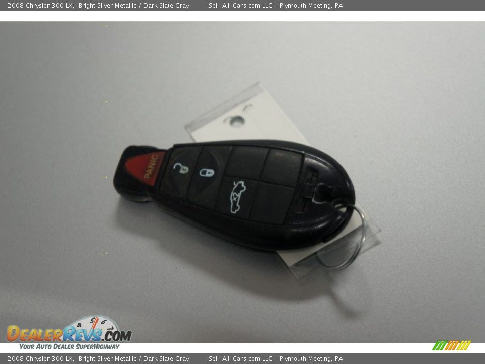 2008 Chrysler 300 LX Bright Silver Metallic / Dark Slate Gray Photo #31
