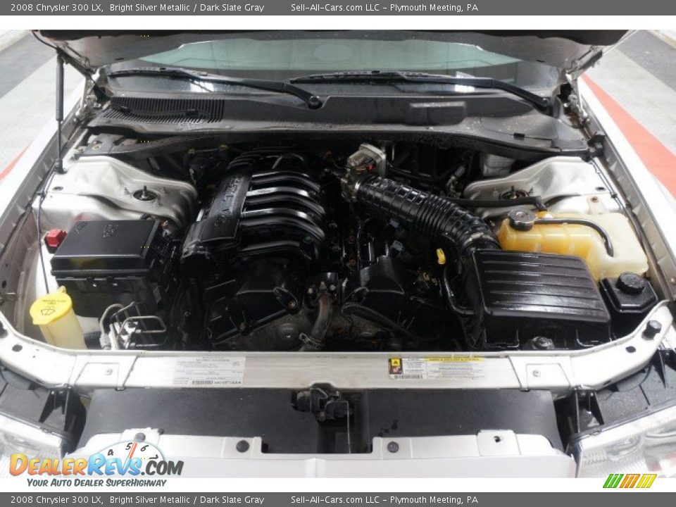 2008 Chrysler 300 LX Bright Silver Metallic / Dark Slate Gray Photo #32
