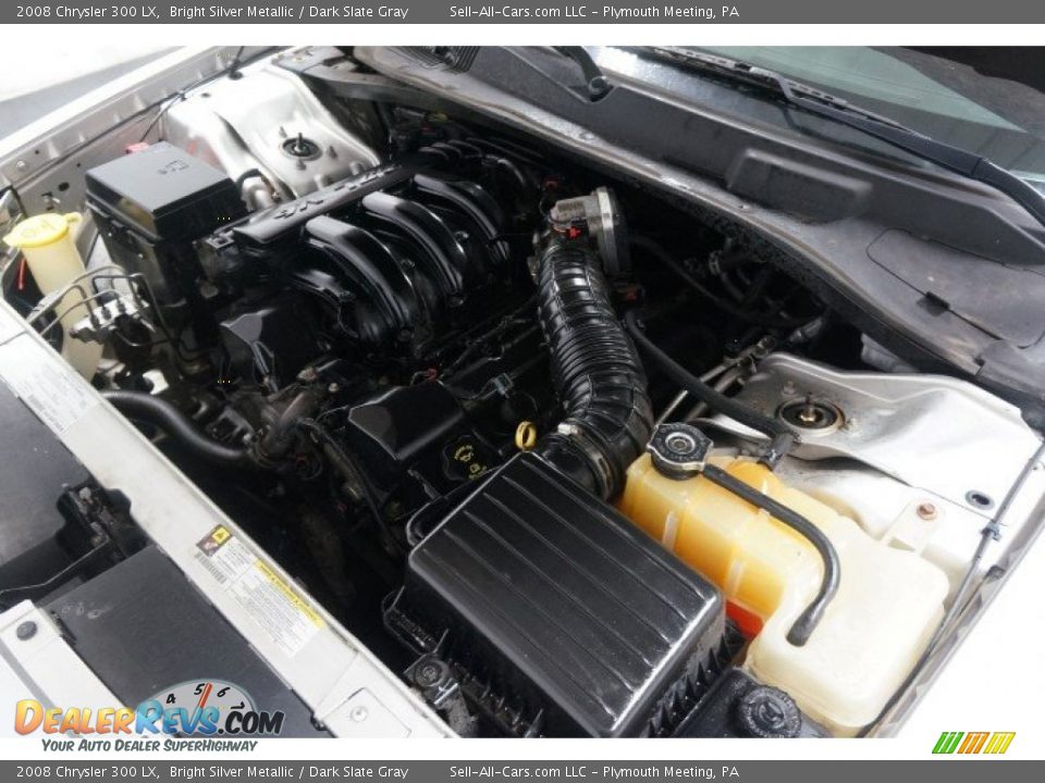 2008 Chrysler 300 LX Bright Silver Metallic / Dark Slate Gray Photo #35