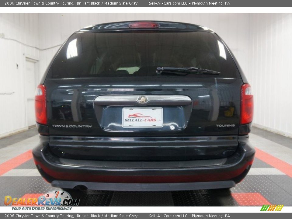 2006 Chrysler Town & Country Touring Brilliant Black / Medium Slate Gray Photo #9