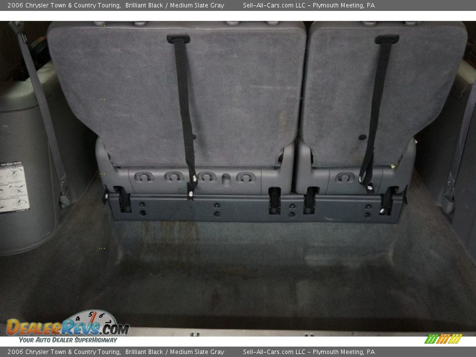 2006 Chrysler Town & Country Touring Brilliant Black / Medium Slate Gray Photo #18