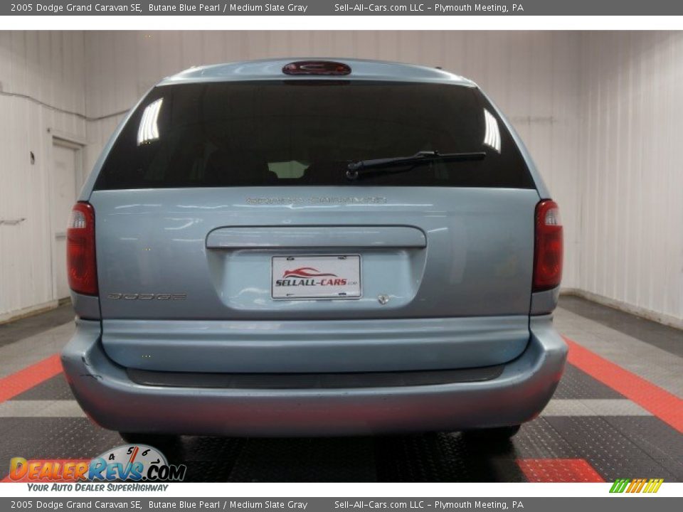 2005 Dodge Grand Caravan SE Butane Blue Pearl / Medium Slate Gray Photo #9