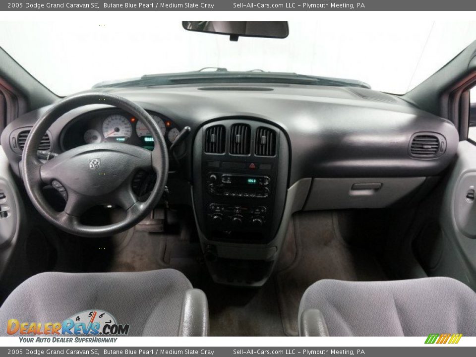 Medium Slate Gray Interior - 2005 Dodge Grand Caravan SE Photo #22