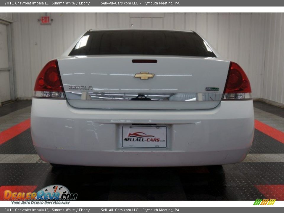 2011 Chevrolet Impala LS Summit White / Ebony Photo #9