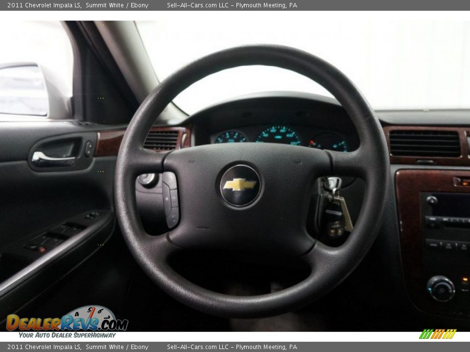 2011 Chevrolet Impala LS Summit White / Ebony Photo #21