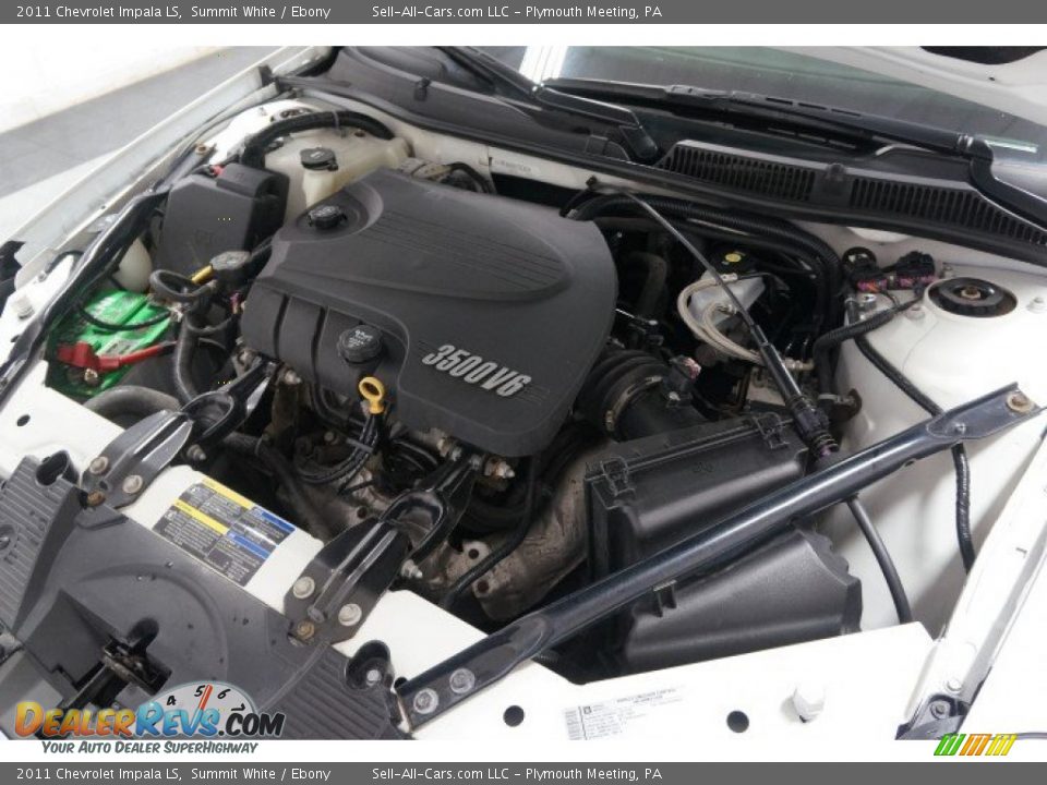2011 Chevrolet Impala LS Summit White / Ebony Photo #33