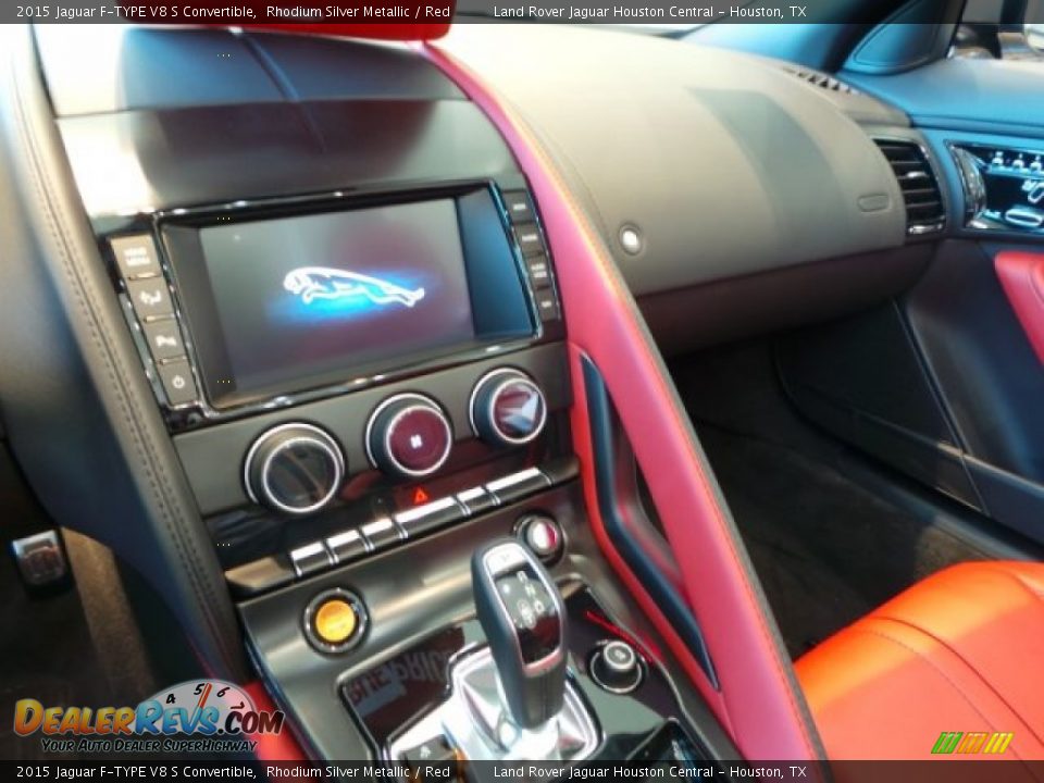 Controls of 2015 Jaguar F-TYPE V8 S Convertible Photo #12