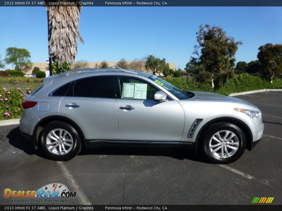 Liquid Platinum 2013 Infiniti FX 37 AWD Photo #2