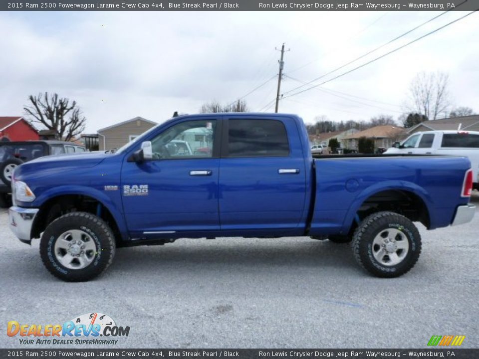 Blue Streak Pearl 2015 Ram 2500 Powerwagon Laramie Crew Cab 4x4 Photo #2