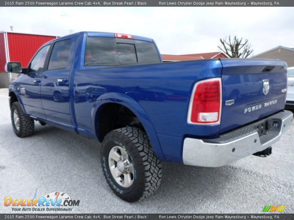 2015 Ram 2500 Powerwagon Laramie Crew Cab 4x4 Blue Streak Pearl / Black Photo #3