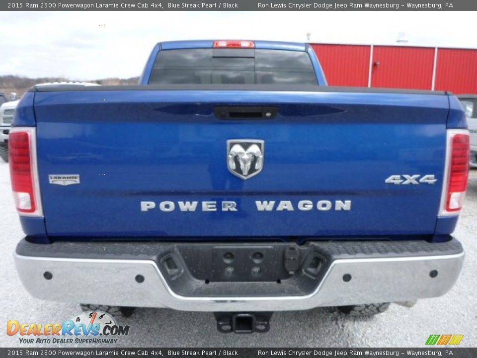 2015 Ram 2500 Powerwagon Laramie Crew Cab 4x4 Blue Streak Pearl / Black Photo #4