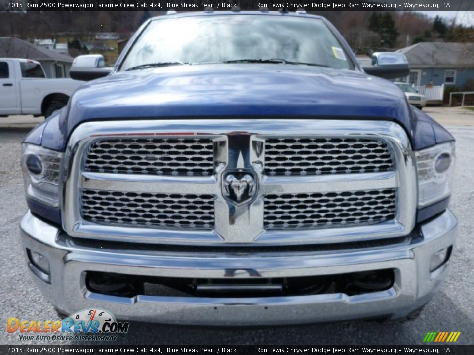2015 Ram 2500 Powerwagon Laramie Crew Cab 4x4 Blue Streak Pearl / Black Photo #8