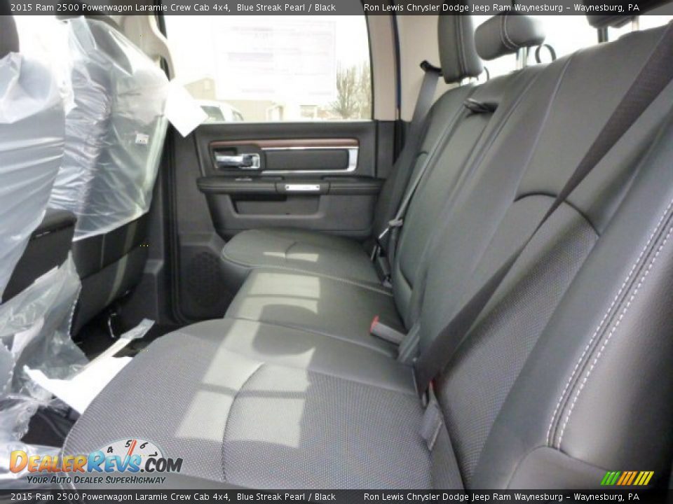 Rear Seat of 2015 Ram 2500 Powerwagon Laramie Crew Cab 4x4 Photo #11