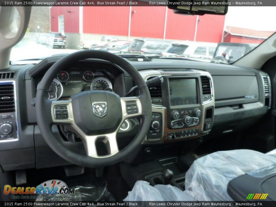 Dashboard of 2015 Ram 2500 Powerwagon Laramie Crew Cab 4x4 Photo #12