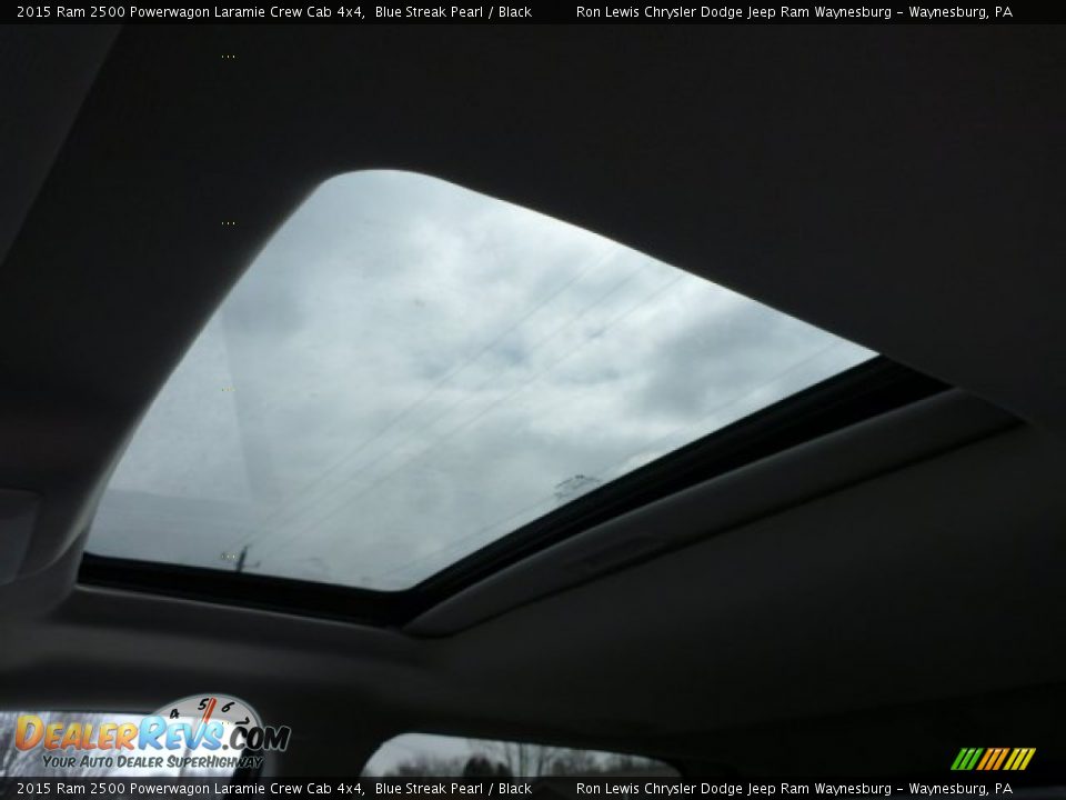 2015 Ram 2500 Powerwagon Laramie Crew Cab 4x4 Blue Streak Pearl / Black Photo #15