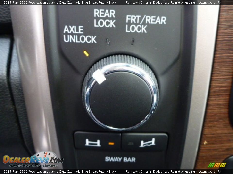 Controls of 2015 Ram 2500 Powerwagon Laramie Crew Cab 4x4 Photo #16