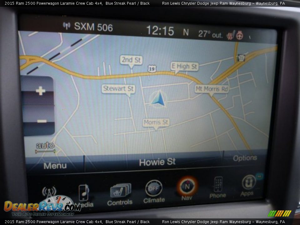 Navigation of 2015 Ram 2500 Powerwagon Laramie Crew Cab 4x4 Photo #17