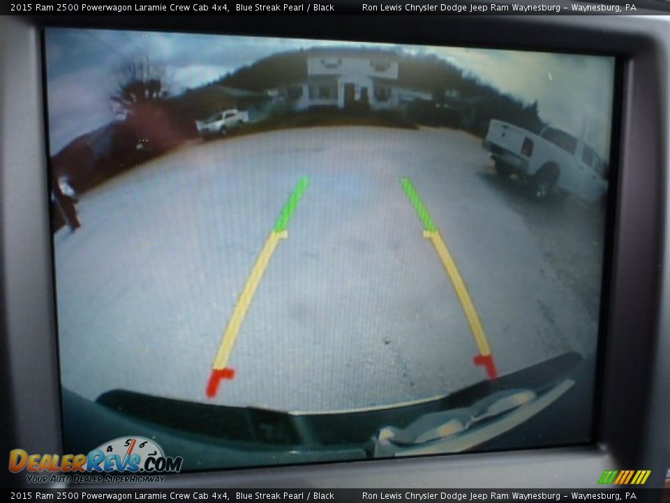 2015 Ram 2500 Powerwagon Laramie Crew Cab 4x4 Blue Streak Pearl / Black Photo #18
