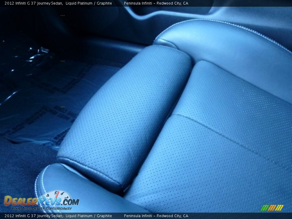 2012 Infiniti G 37 Journey Sedan Liquid Platinum / Graphite Photo #30