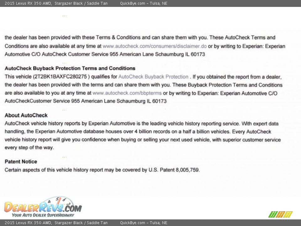 2015 Lexus RX 350 AWD Stargazer Black / Saddle Tan Photo #20