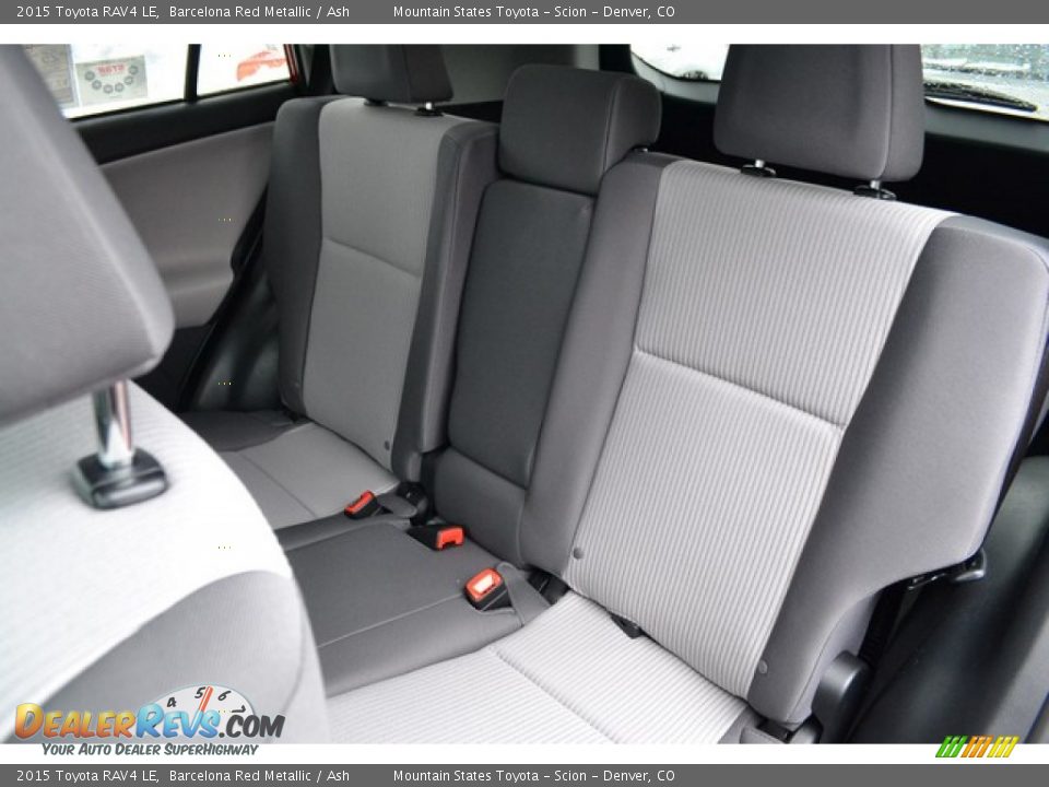 Rear Seat of 2015 Toyota RAV4 LE Photo #7