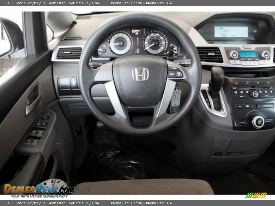 2012 Honda Odyssey LX Alabaster Silver Metallic / Gray Photo #5