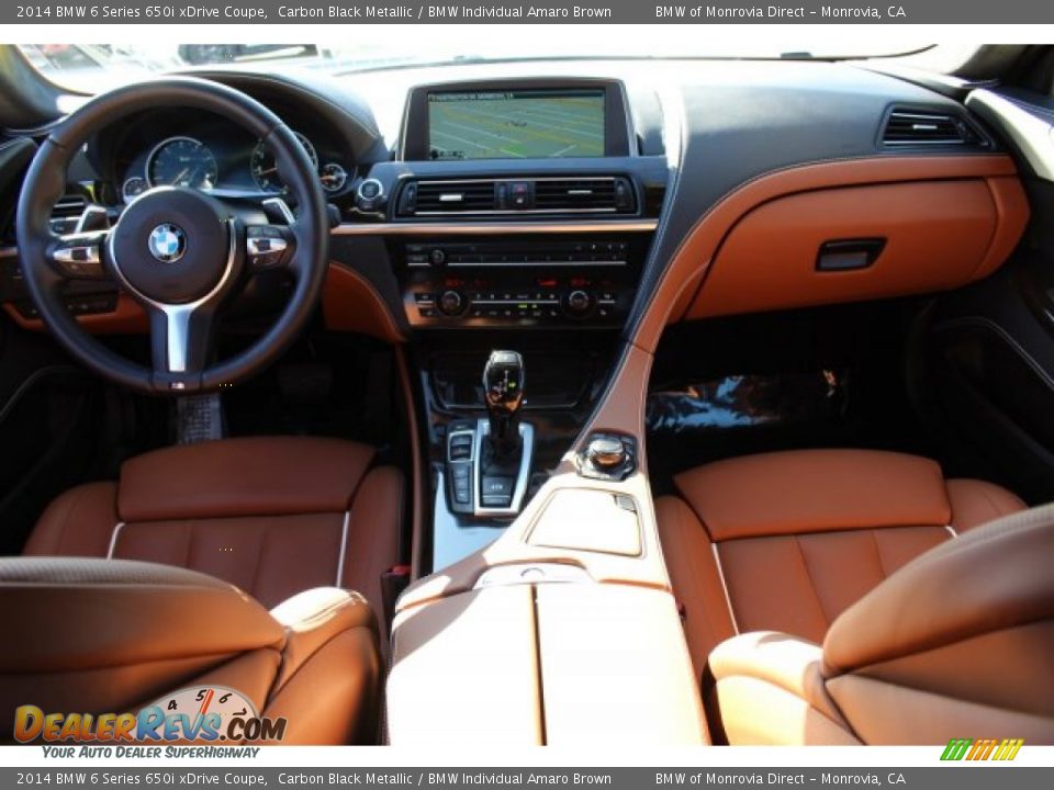 Dashboard of 2014 BMW 6 Series 650i xDrive Coupe Photo #11
