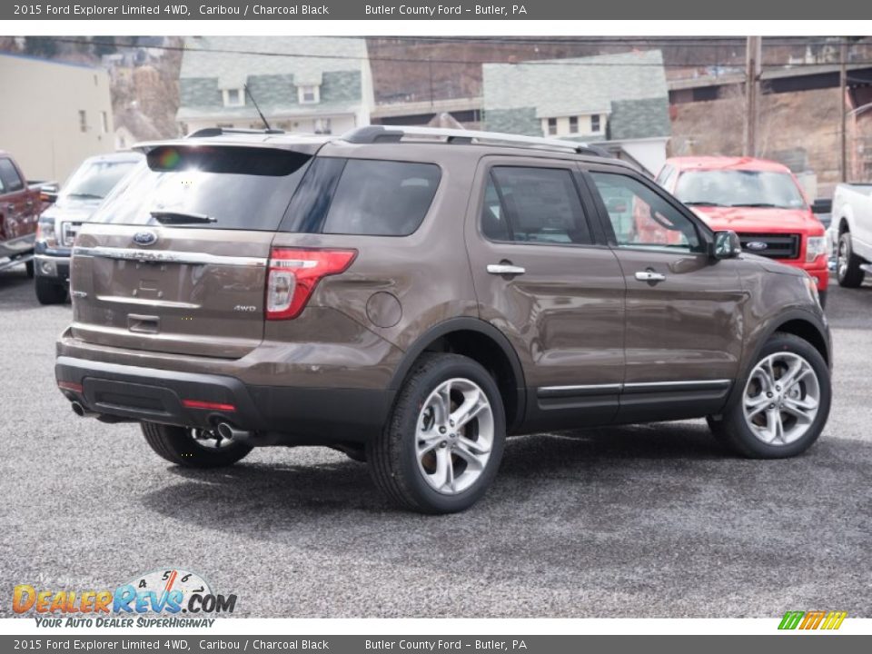 2015 Ford Explorer Limited 4WD Caribou / Charcoal Black Photo #2