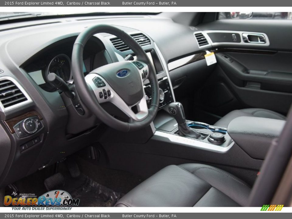 2015 Ford Explorer Limited 4WD Caribou / Charcoal Black Photo #8