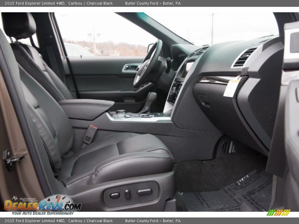 2015 Ford Explorer Limited 4WD Caribou / Charcoal Black Photo #10