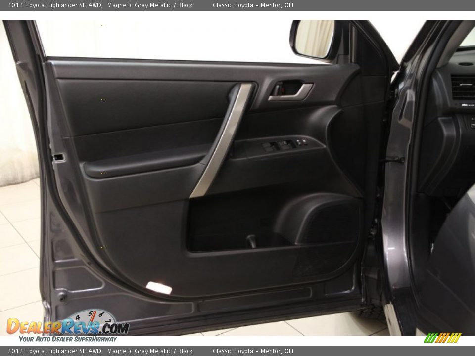 2012 Toyota Highlander SE 4WD Magnetic Gray Metallic / Black Photo #4