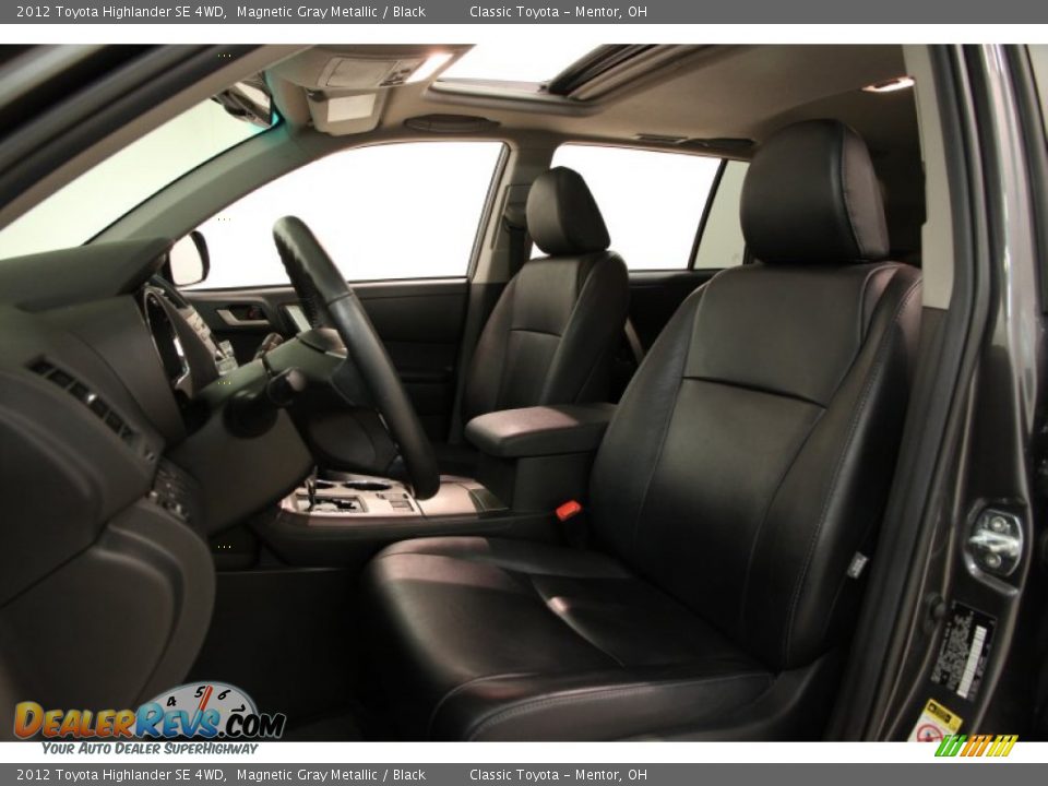 2012 Toyota Highlander SE 4WD Magnetic Gray Metallic / Black Photo #5