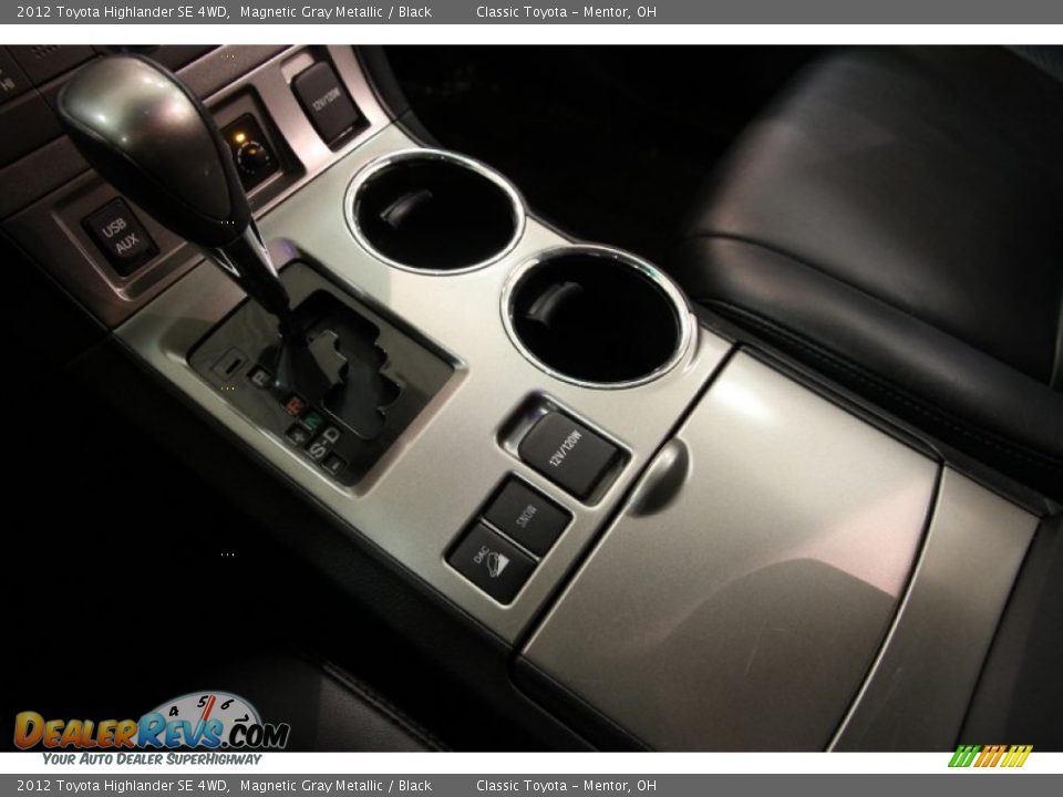 2012 Toyota Highlander SE 4WD Magnetic Gray Metallic / Black Photo #12