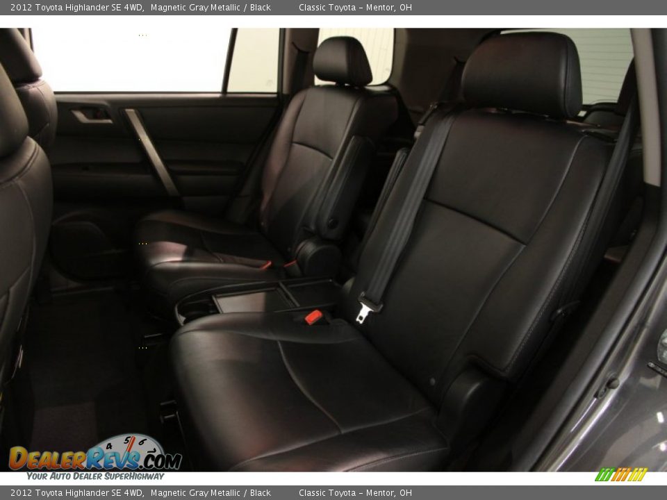 2012 Toyota Highlander SE 4WD Magnetic Gray Metallic / Black Photo #16