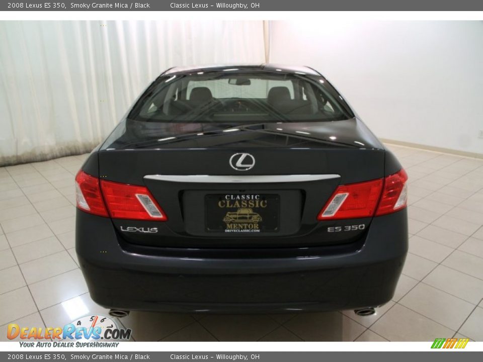 2008 Lexus ES 350 Smoky Granite Mica / Black Photo #17